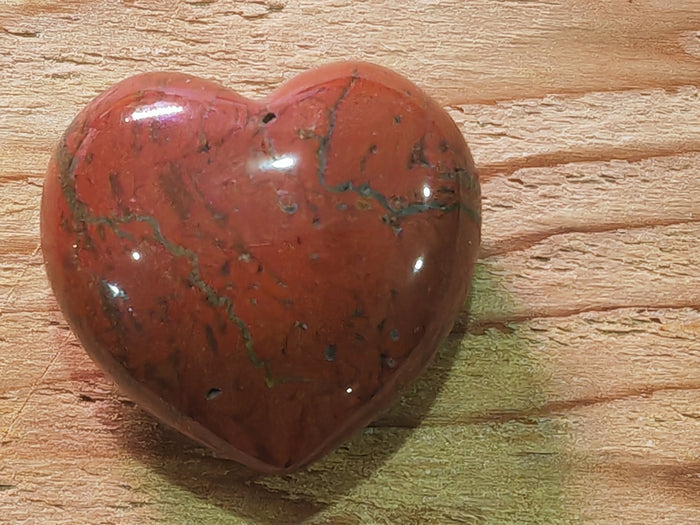 Earthstore® Poppy Jasper - Heart 40mm