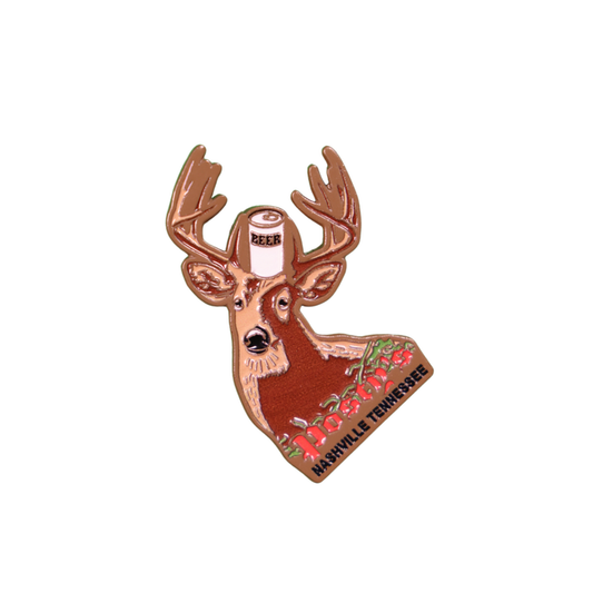 Posty's Deer Head Pin