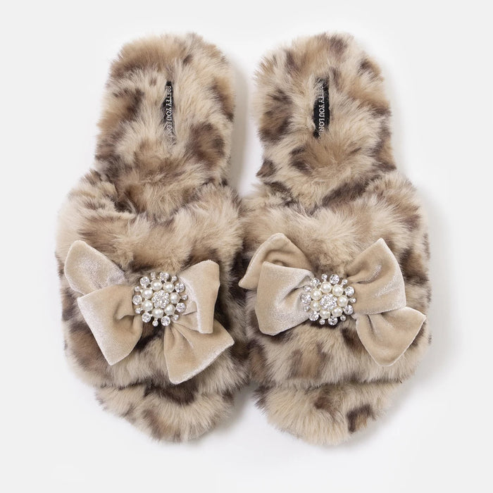 Leopard Anya Slippers