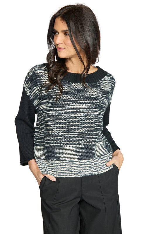 Pullover Sweater by Olivia by Habitat in Black