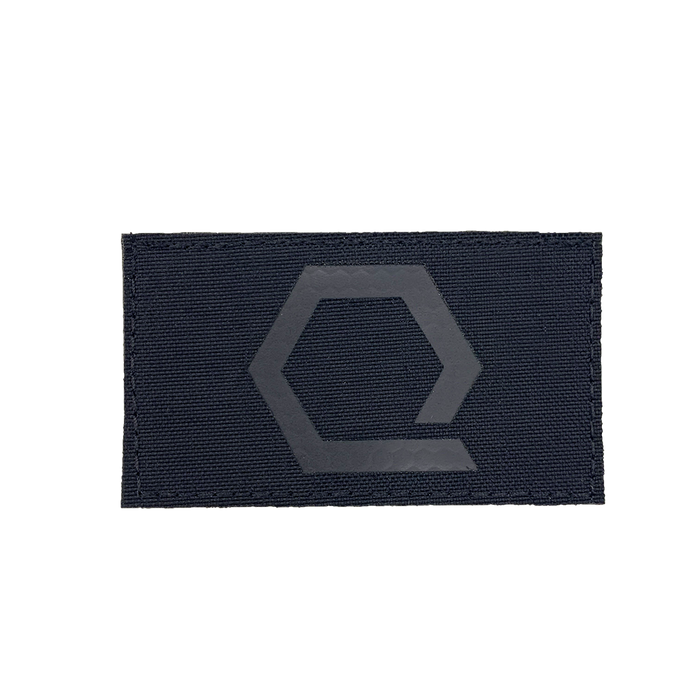 Q-Hex IR Velcro Patch in Black.