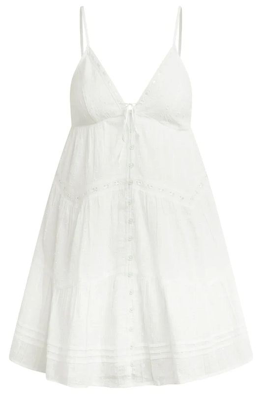 Queens White Mini Dress