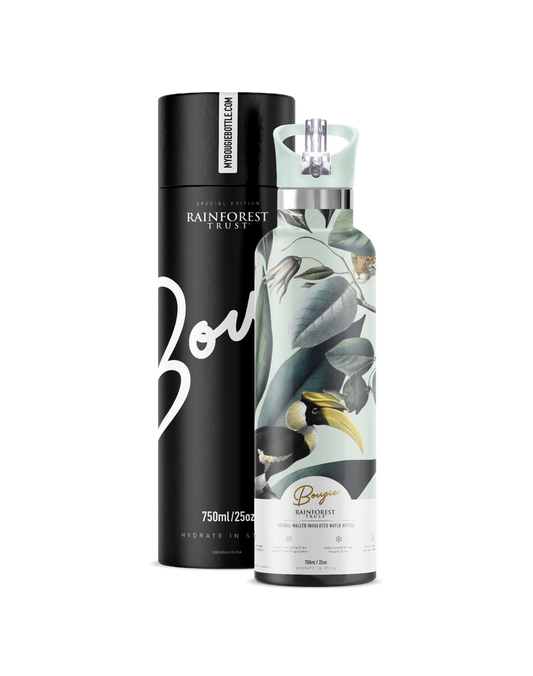 Rainforest Trust | Jungle Insulated Water Bottle  25oz