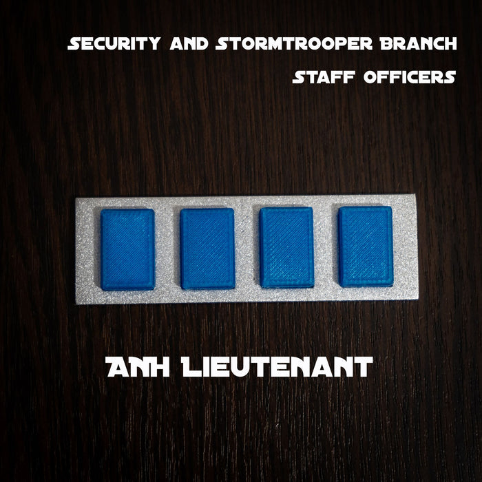 Rank badge Security and Stormtrooper Branch\ Staff Officers  ANH Lieutenant