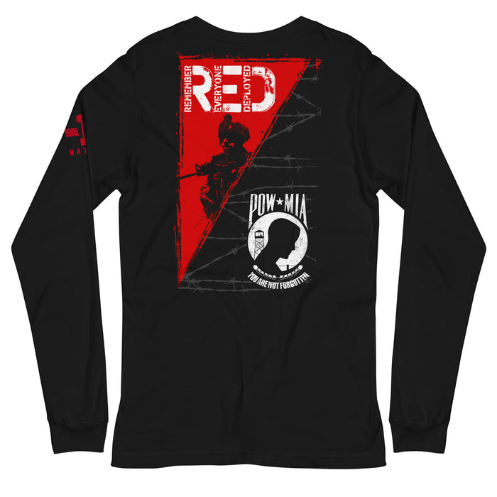 RED/POW/MIA Long Sleeve
