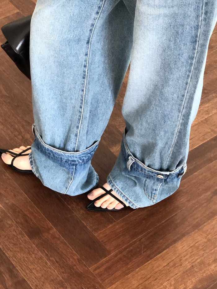 【REPELLER 2025SS】Pocket Wide Denim Pants