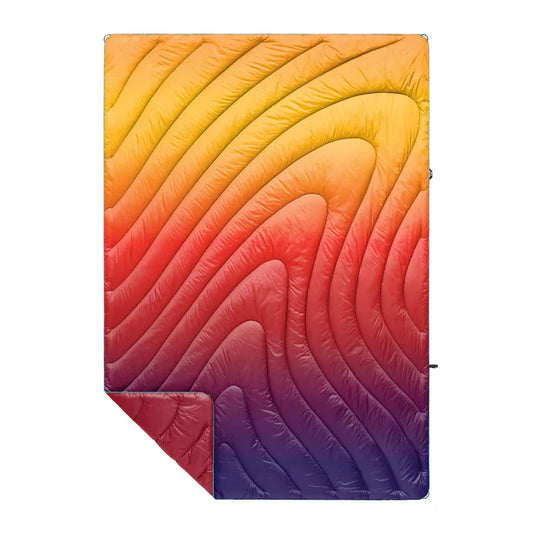 Rumpl Original Puffy Blanket -Pyro Fade