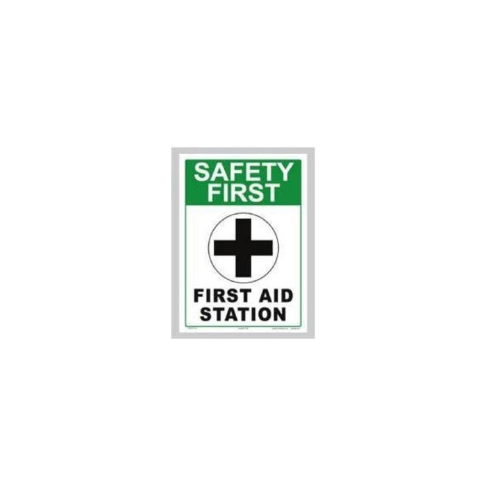Safety First Sign