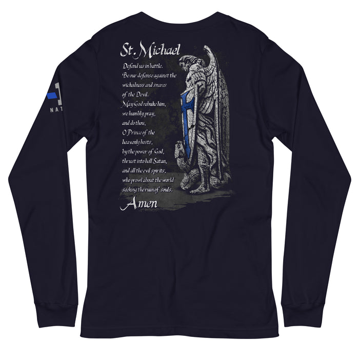 Saint Michael the Archangel Prayer Long Sleeve