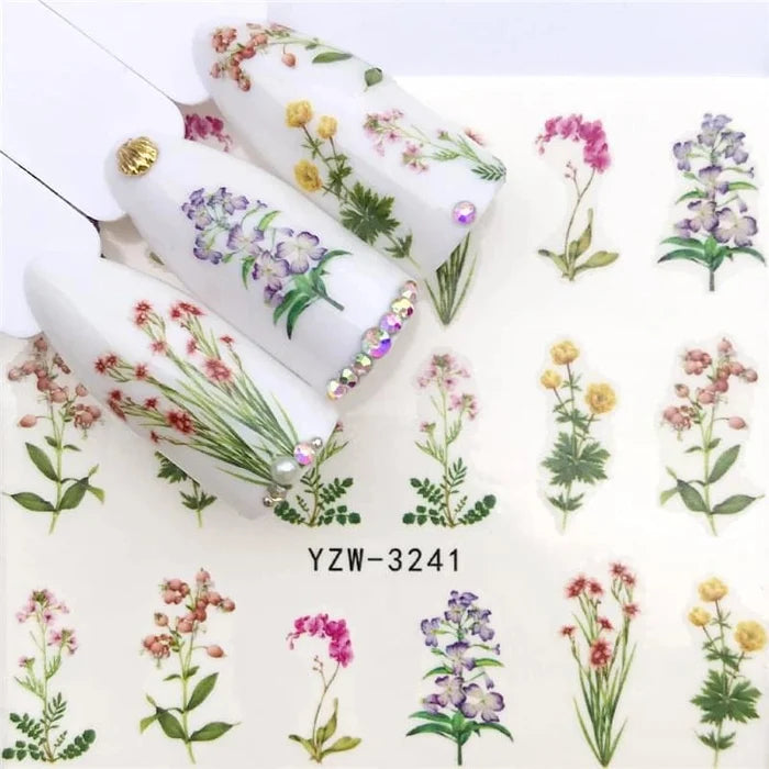 ScandiNordic Nail Decals for Minimalist Designs - Fernglow