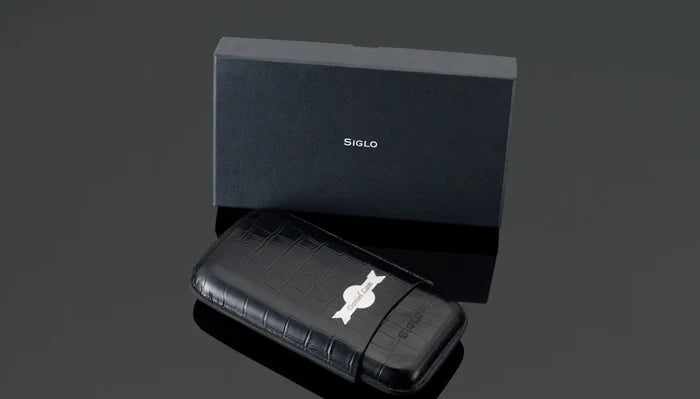 Siglo Black 3 Cigar Holder My Cigar Case - 100.11136