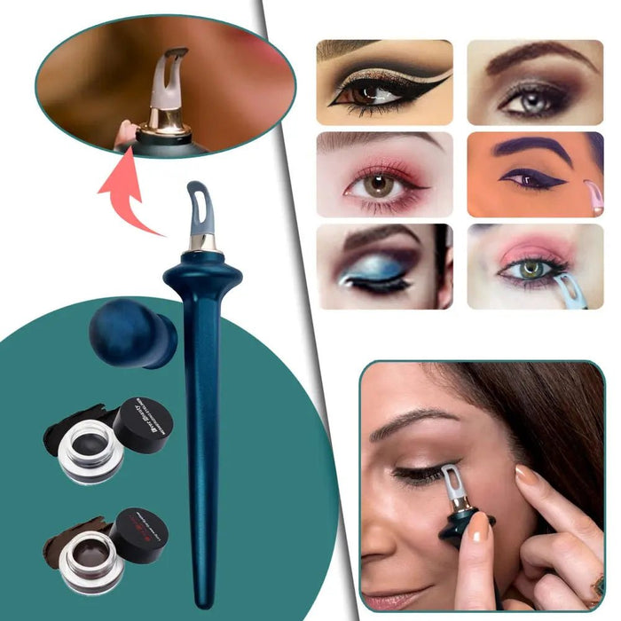 FlexiGlow Soft Silicone Eyeliner - Reusable Beauty Tool - Fernglow