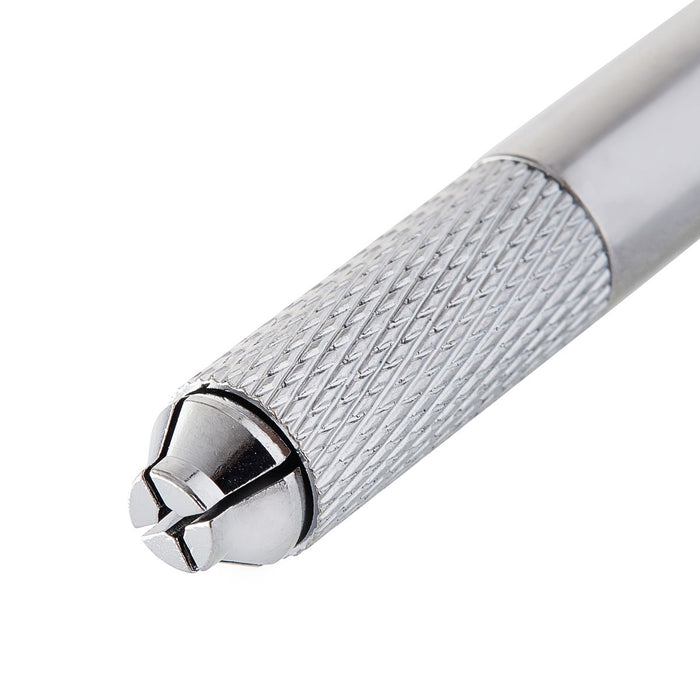 Silver aluminium alloy Microblading pen