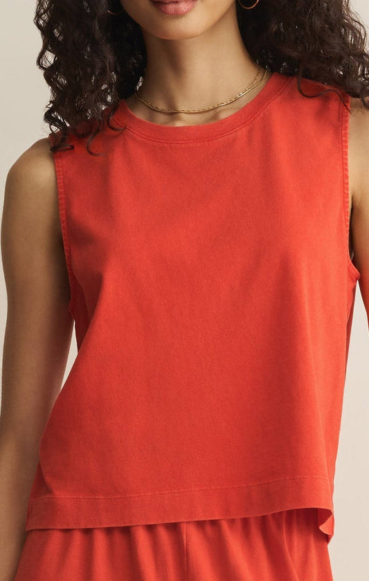 Sloane Jersey Muscle Tank
