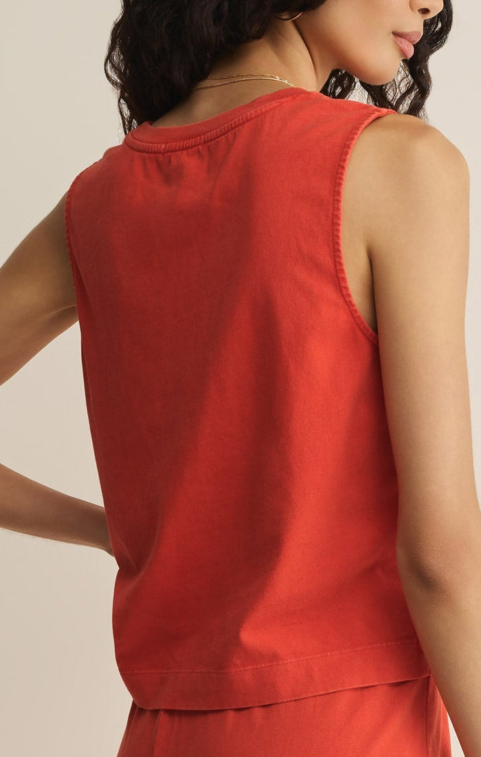 Sloane Jersey Muscle Tank