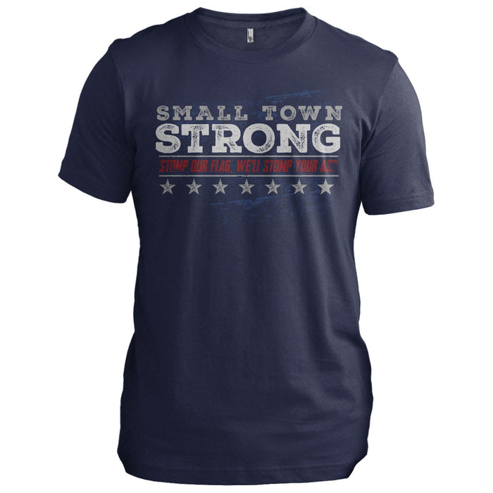 Small Town Strong: Stomp our flag...
