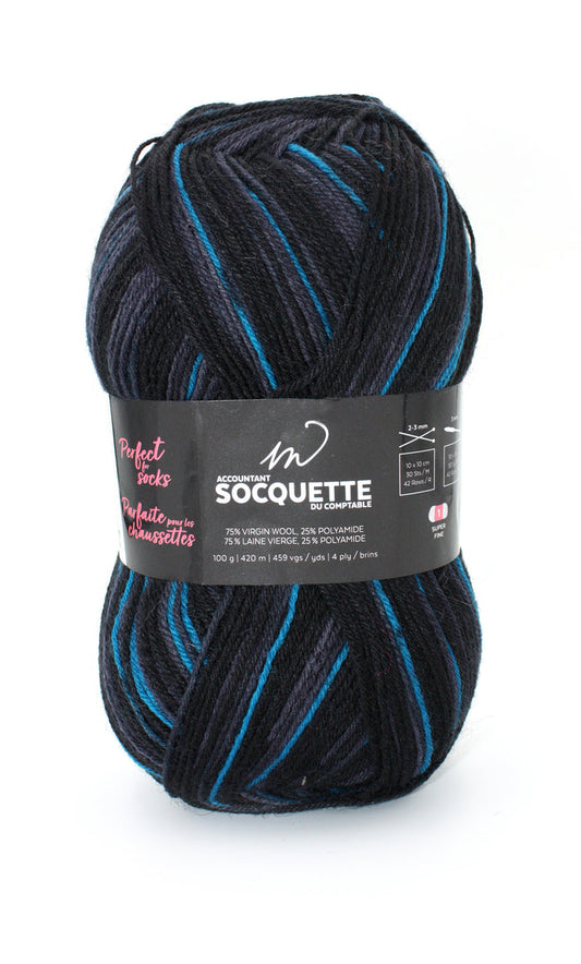 Socquette Yarn (75% Wool, 25% Polyamid)