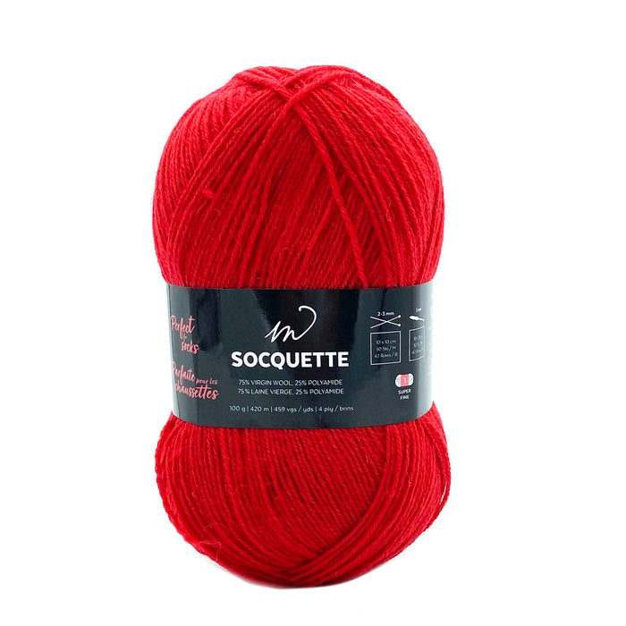 Socquette Yarn (75% Wool, 25% Polyamid)