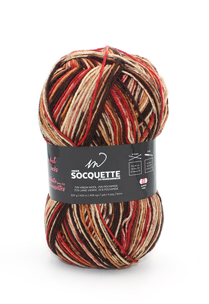 Socquette Yarn (75% Wool, 25% Polyamid)