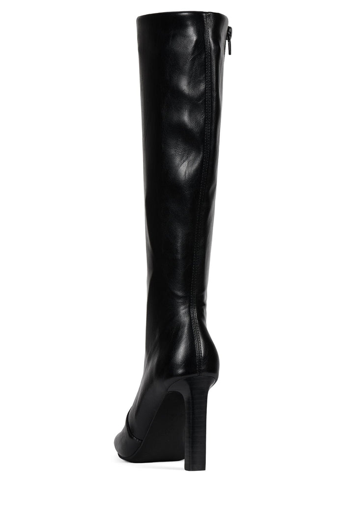 SPIRALING Heeled Boot Black