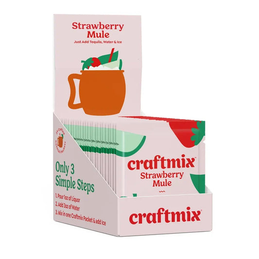 Strawberry Mule Cocktail / Mocktail Mixer