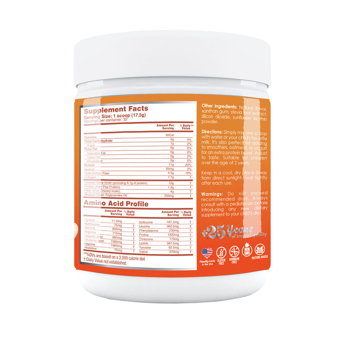 Protein and Collagen Support for Kids – VAL Bone Broth as a Complementary Product to Magnesium Supplement for Kids