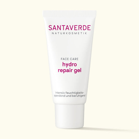 Santaverde hydro repair gel – beruhigendes Feuchtigkeitsgel mit Aloe Vera für empfindliche Haut