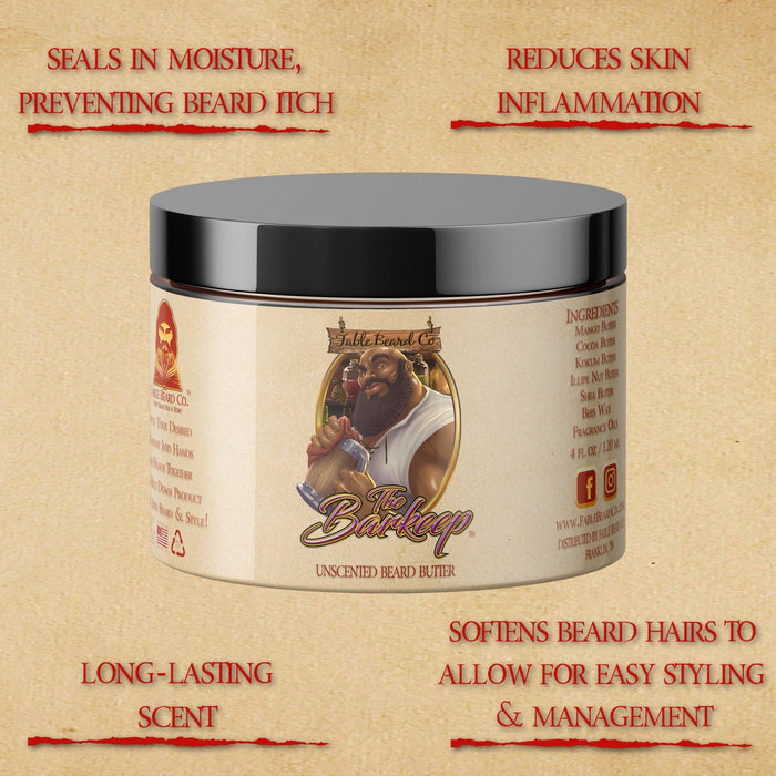 The Barkeep - An Unscented Beard Butter