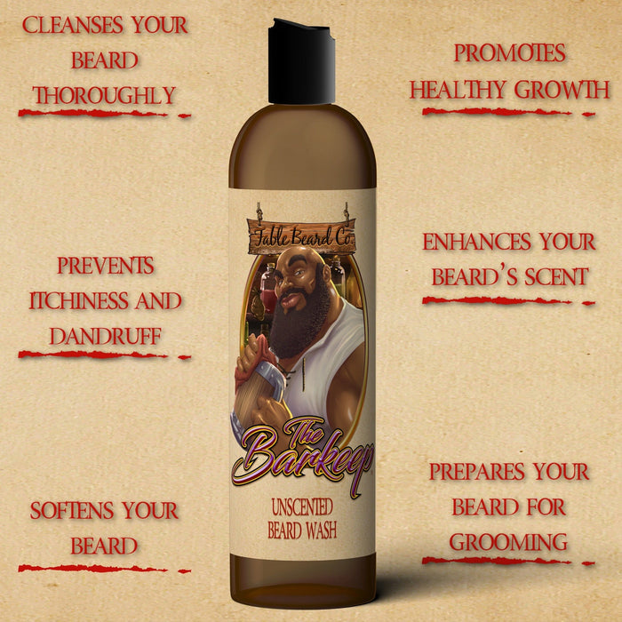 The Barkeep - An Unscented Beard Wash