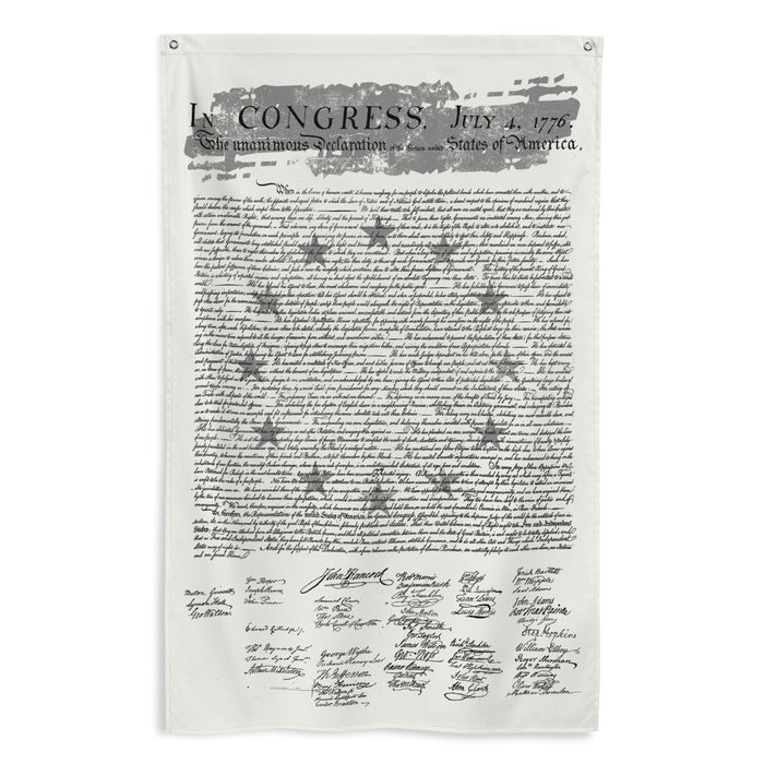 The Declaration Wall Flag