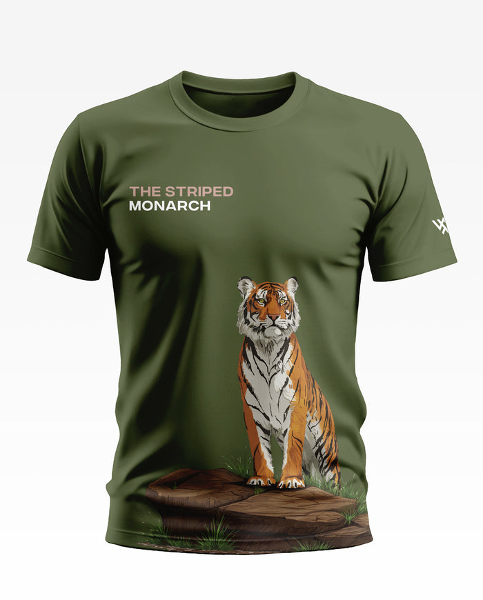 The Striped Monarch Cotton T-shirt
