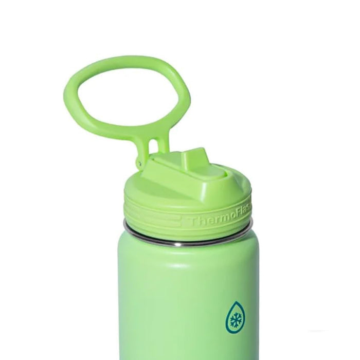 ThermoFlask Double-Wall Vacuum Insulated Stainless Steel Water Bottles, 710 mL- Set  2