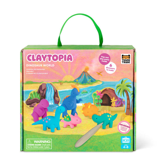 Tiger Tribe Dinosaur World Claytopia