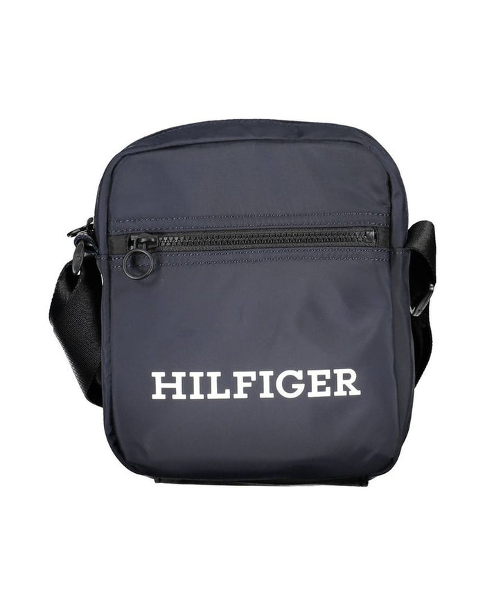 Tommy Hilfiger Blue Polyester Men Shoulder Bag