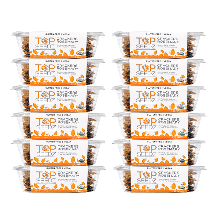Top Seedz | Rosemary Crackers - Top Seedz - Living with Ivey