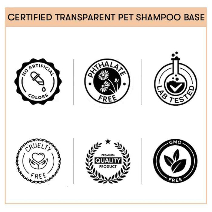 Certified Pet Shampoo Base