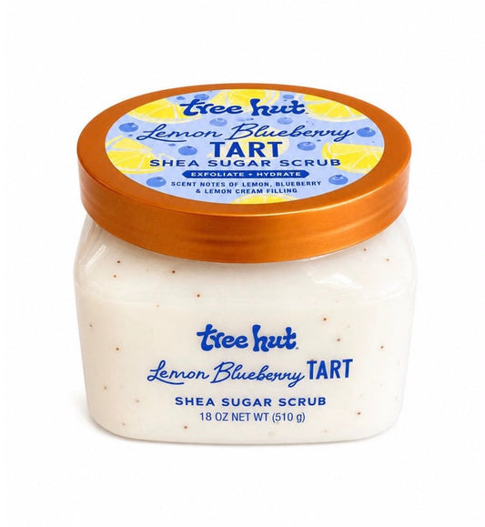 Tree Hut Shea Sugar Scrub - Lemon Blueberry Tart