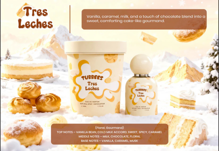 Tubbees Tres Leches By Grandeur Eau De Parfum 50 ML (1.7 FL OZ) Unisex