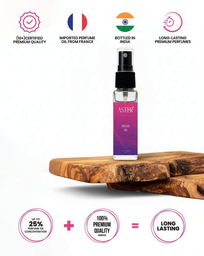 Twilight Era EDP for Woman 8ml perfume bottle