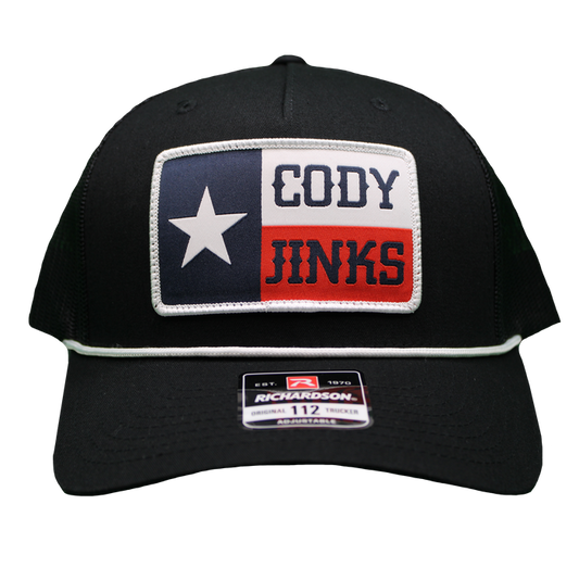 TX Flag Black Rope Hat