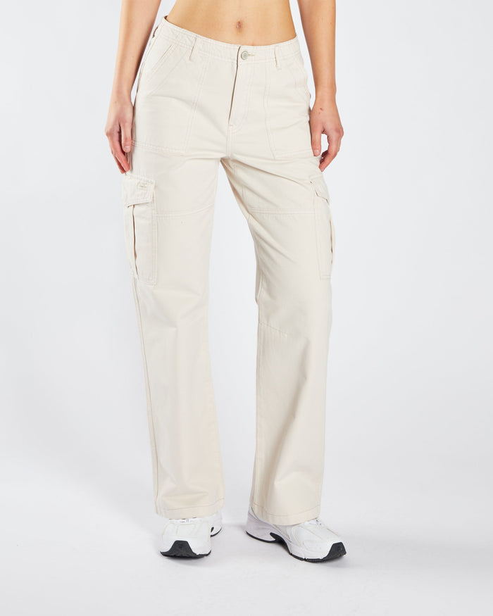 Tyler Cargo Pant Stone White