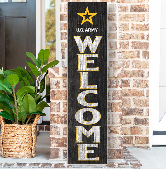 US Army Leaning Sign Welcome (11x46)*