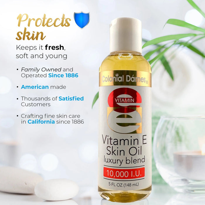 Vitamin E Oil 10,000 IU 5 fl. oz. Colonial Dames