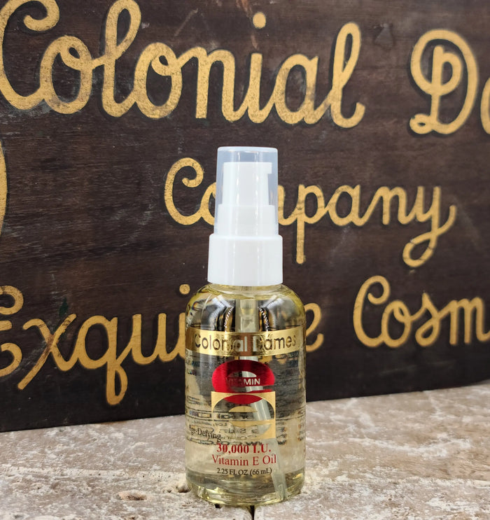 Vitamin E Oil 30,000 I.U. 2.25 fl. Oz Colonial Dames