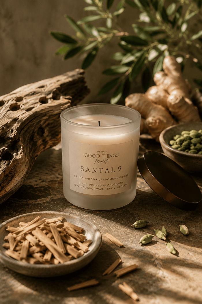 Wendi's Market Santal 9 Candle