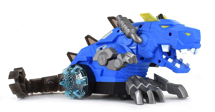 White Whale Realistic design mechanical robotic dragon toy, walking dragon dinosaur toy with fire breathing water spray mist red light function & realistic sounds