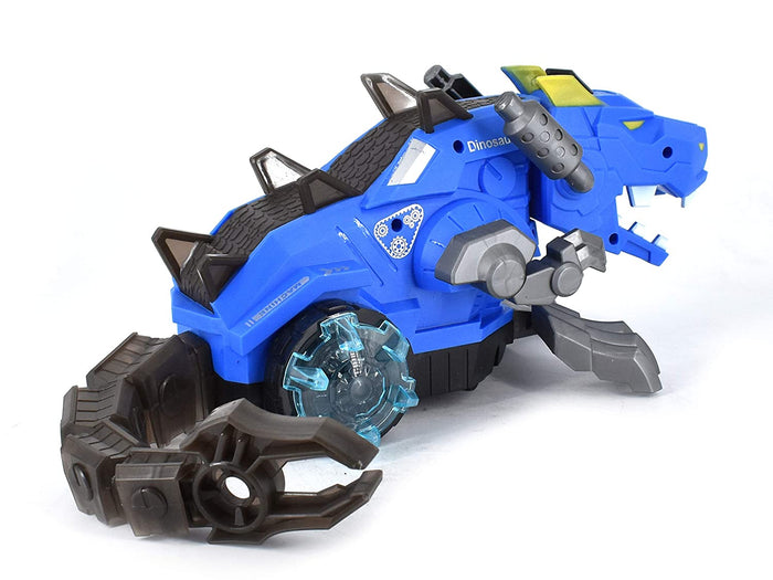 White Whale Realistic design mechanical robotic dragon toy, walking dragon dinosaur toy with fire breathing water spray mist red light function & realistic sounds