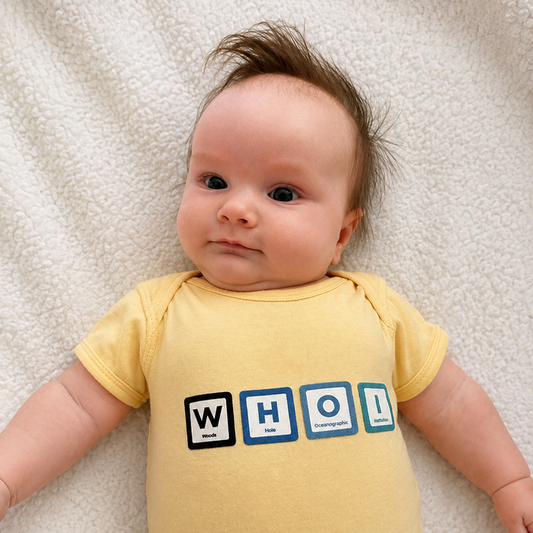 WHOI Block Letter Onesie
