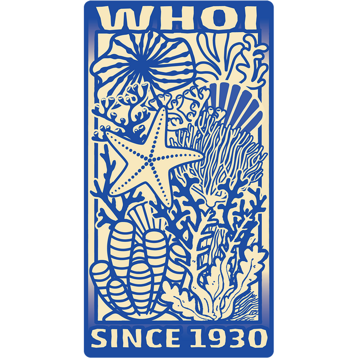 WHOI Since 1930 Sticker