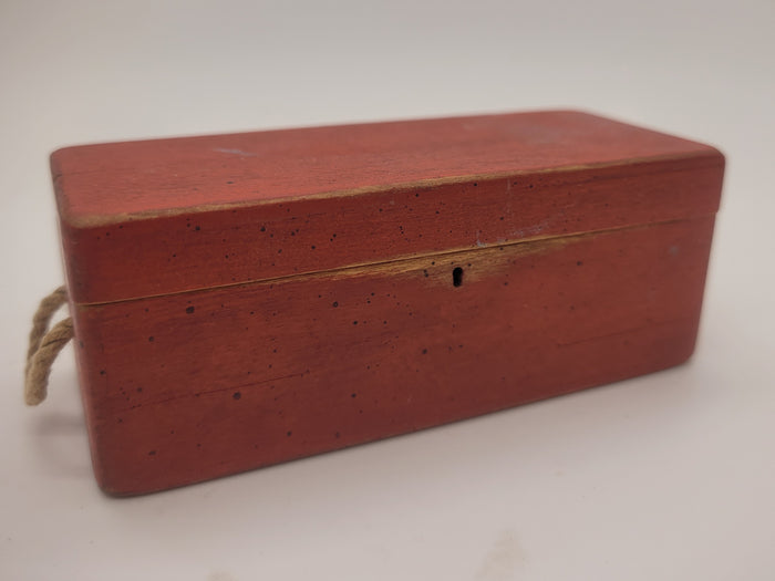 Wooden Red Chest - by Sir Thomas Thumb